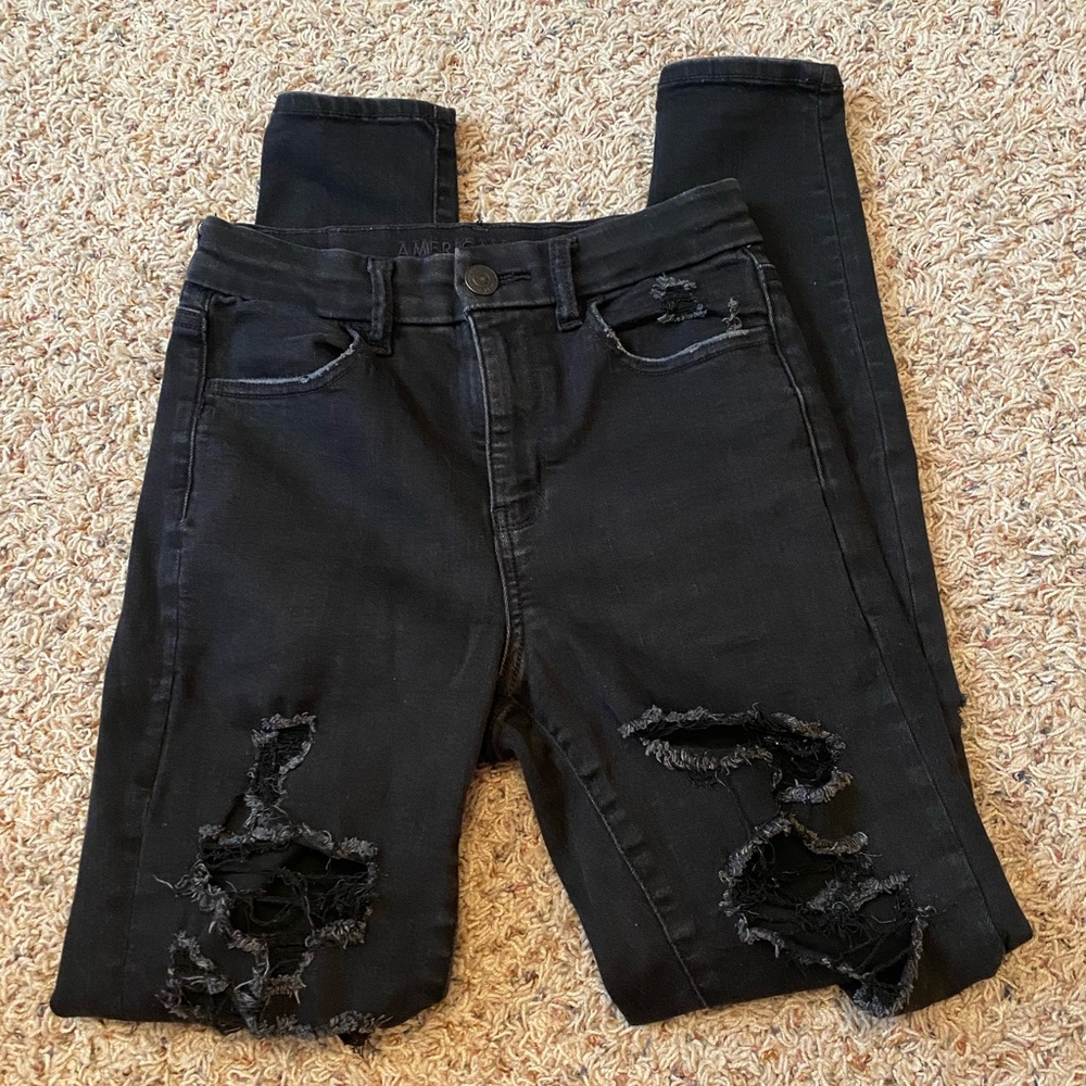 American Eagle Curvy Hi Rise Jeggings